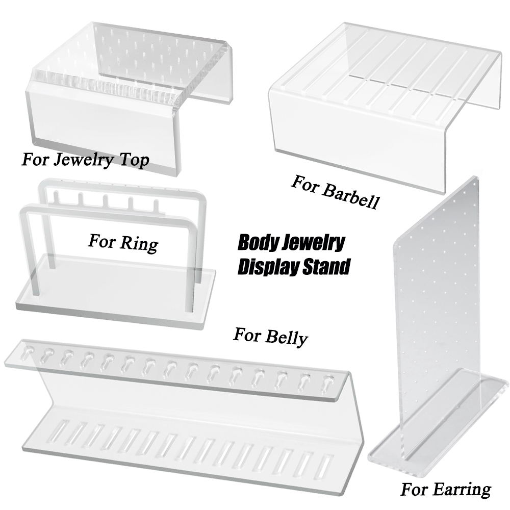 Body Jewelry Holder - Body Piercing Jewelry Display Holder Rack