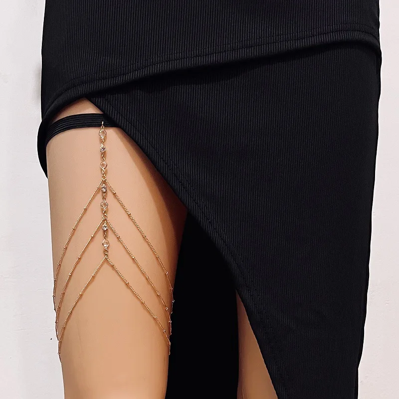 Body Jewelry Thigh Chain - Fashion Summer Bohemian Thigh Chain Simple