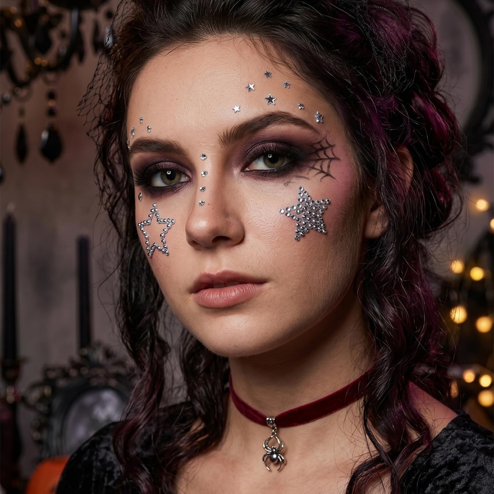 Fake Piercings Balls Stick on  - Body Jewelry Hoops review and price