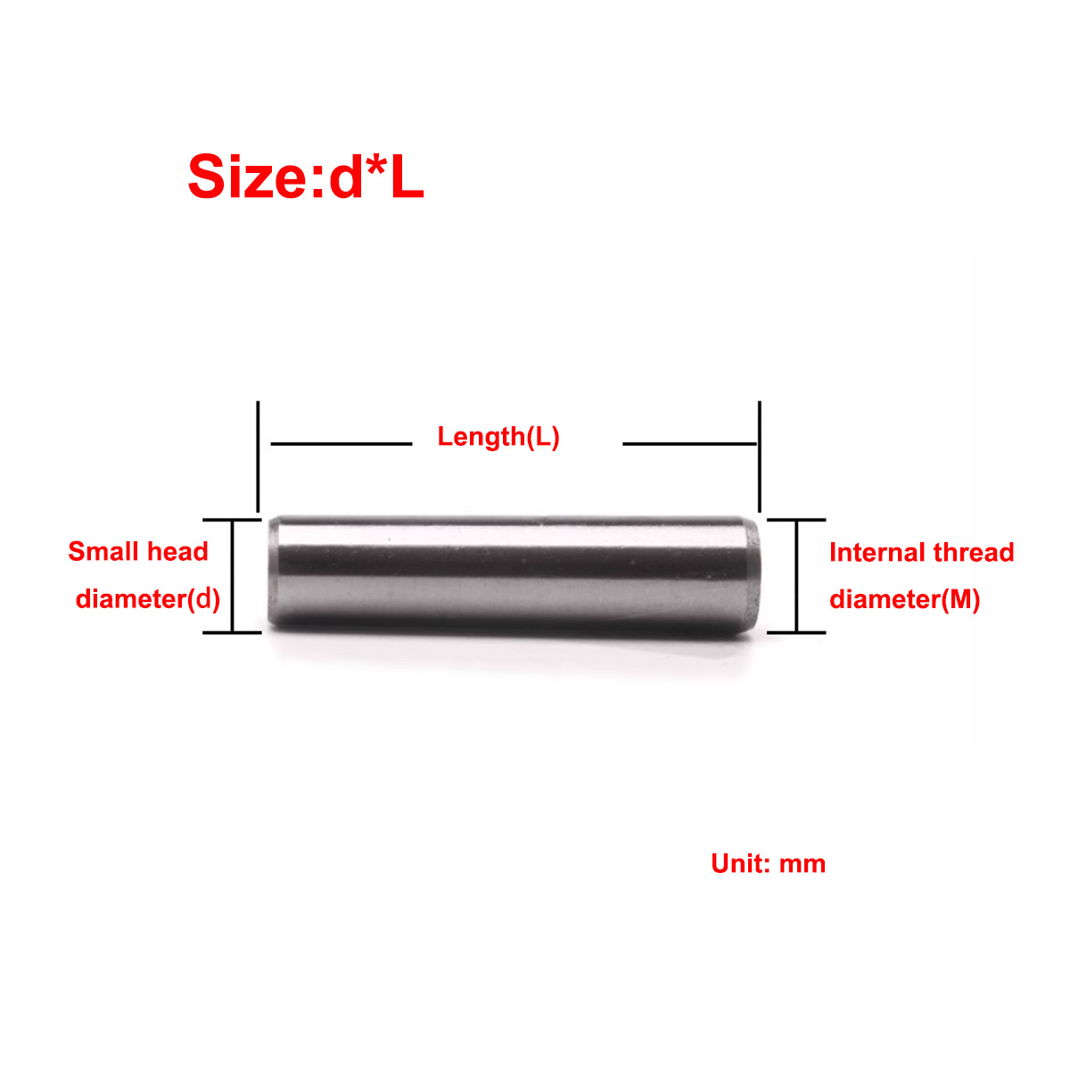 A3 Steel Internal Thread Conic - Threadless Push Pin review and price