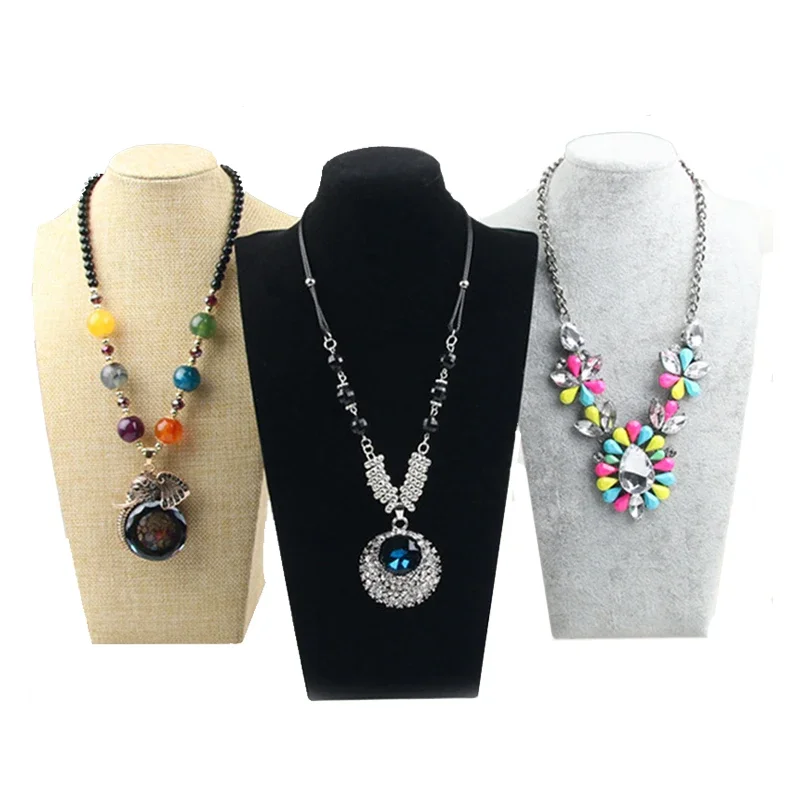 Velvet Portrait Necklace Displ - Body Jewelry Holder review and price