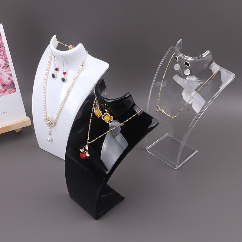 Plastic Mannequin Necklace Dis - Body Jewelry Holder review and price
