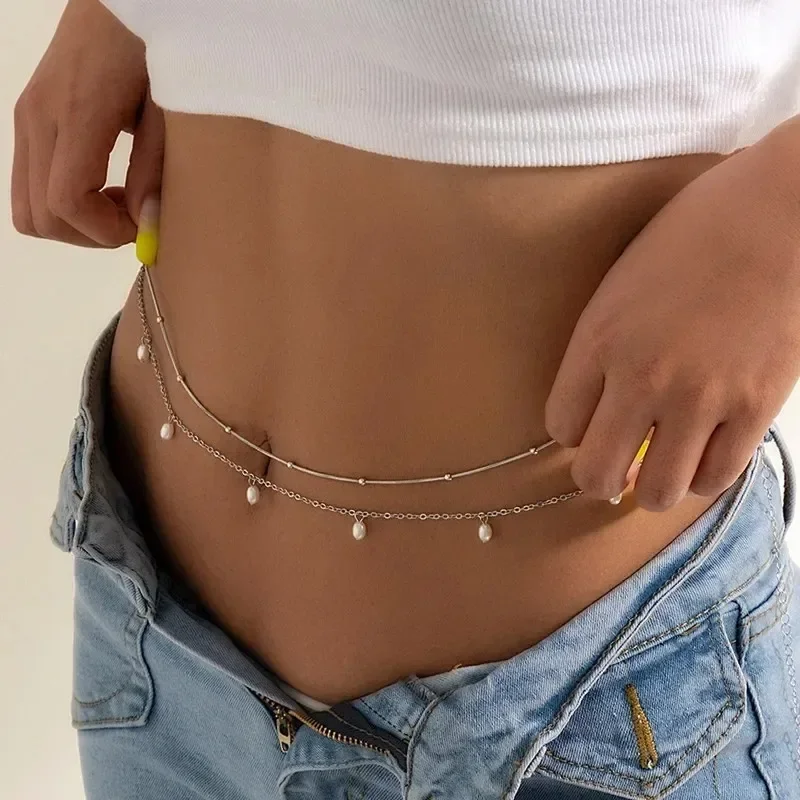 New Charm Sexy Double Layer Bu - Body Jewelry Waist Chains review and price