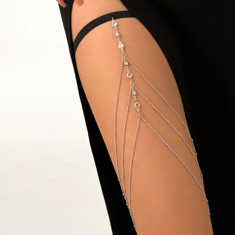 Fashion Summer Bohemian Thigh  - Body Jewelry Thigh Chain review and price