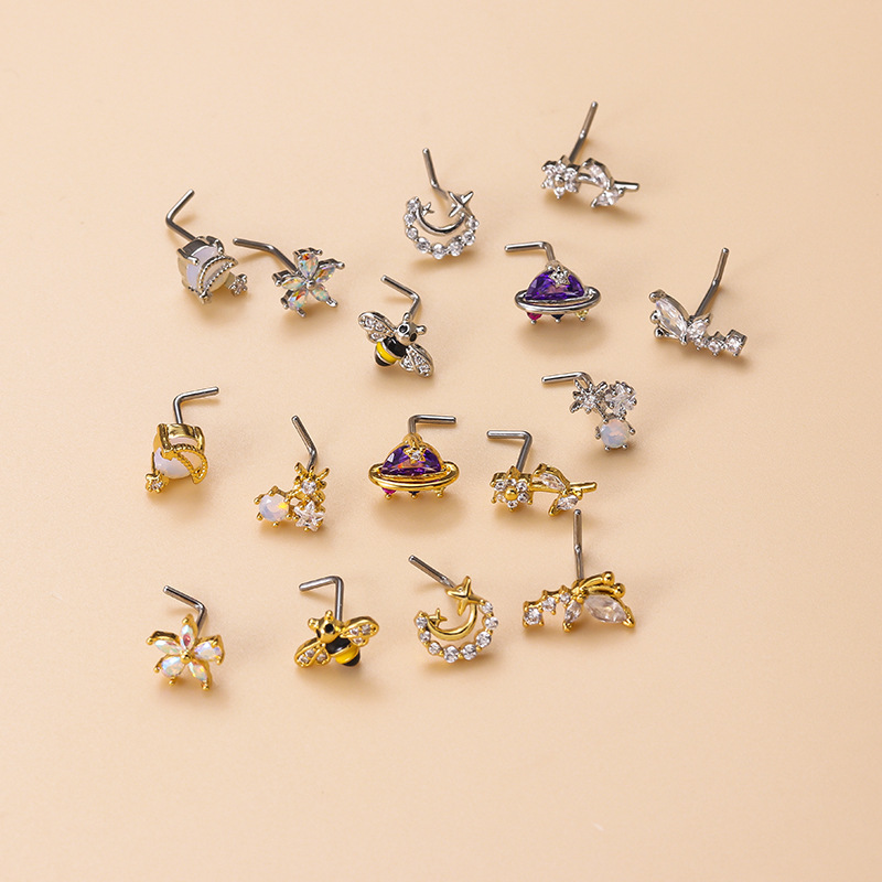 20G Fashion 316L Surgical Stai - Body Jewelry Indian review and price