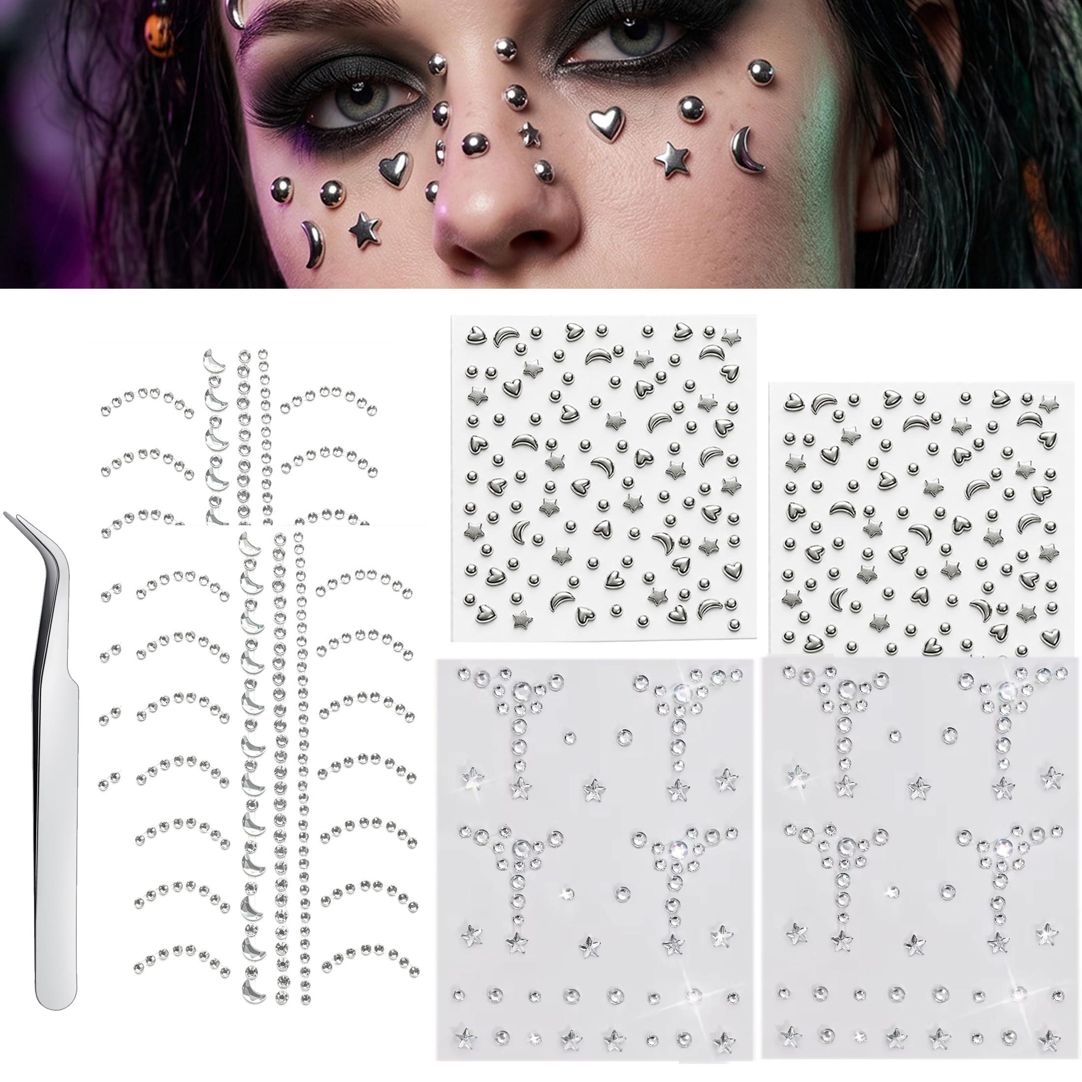 Fake Piercings Balls Stick on  - Body Jewelry Hoops review and price