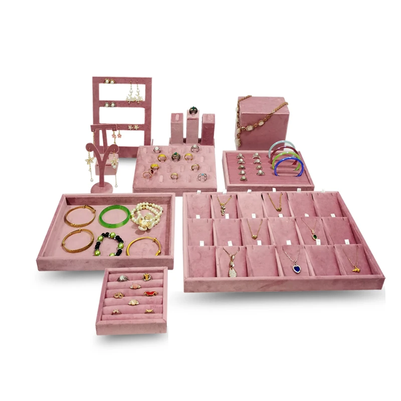 New Pink Velvet Jewelry Organi - Body Jewelry Holder review and price