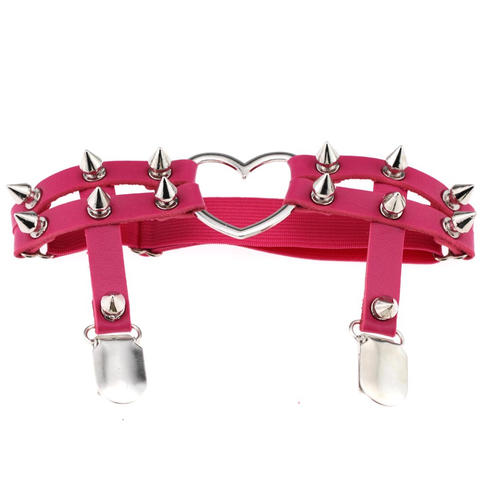 DIEZI PU Leather Elastic Garte - Body Jewelry Thigh Chain review and price