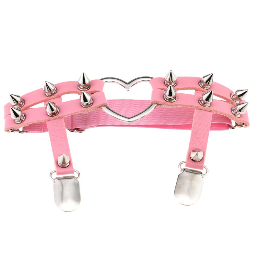DIEZI PU Leather Elastic Garte - Body Jewelry Thigh Chain review and price