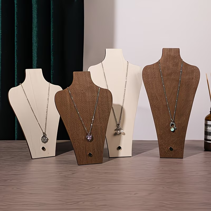 Walnut Wood Detachable Mannequ - Body Jewelry Holder review and price