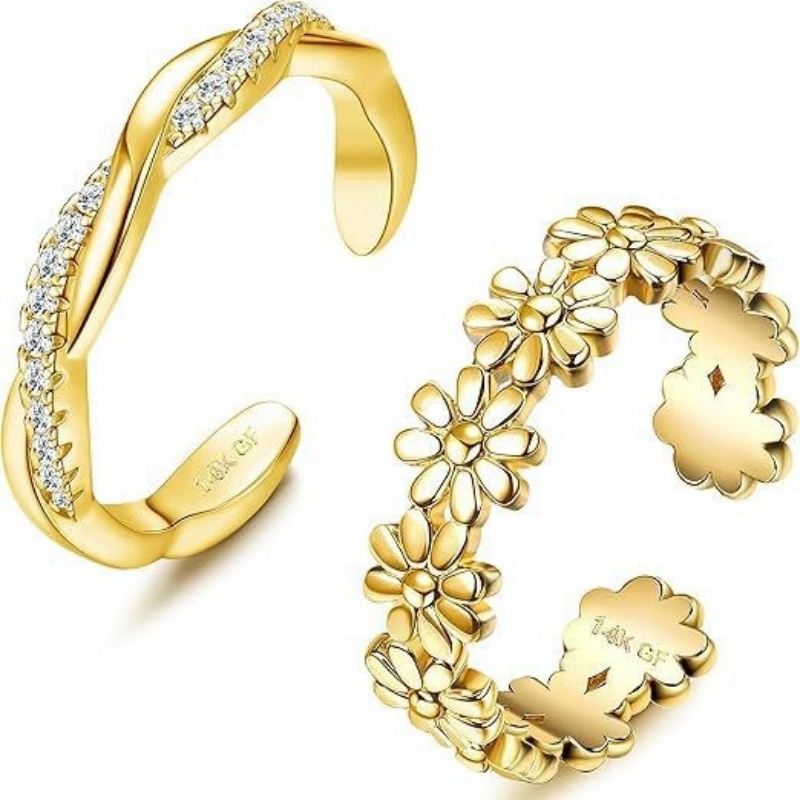 14K Gold-Plated Adjustable Zir - Body Jewelry Hoops review and price