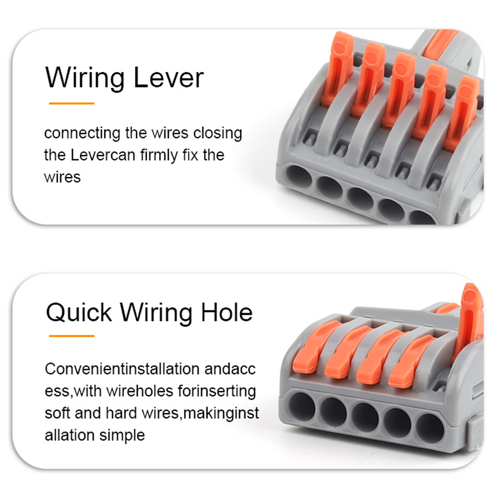 10/100PCS Electrical Cable Con - Threadless Push Pin review and price