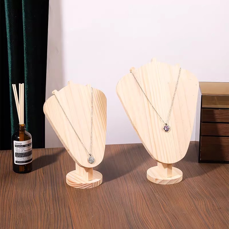Wood Necklace Display Stand, J - Body Jewelry Holder review and price