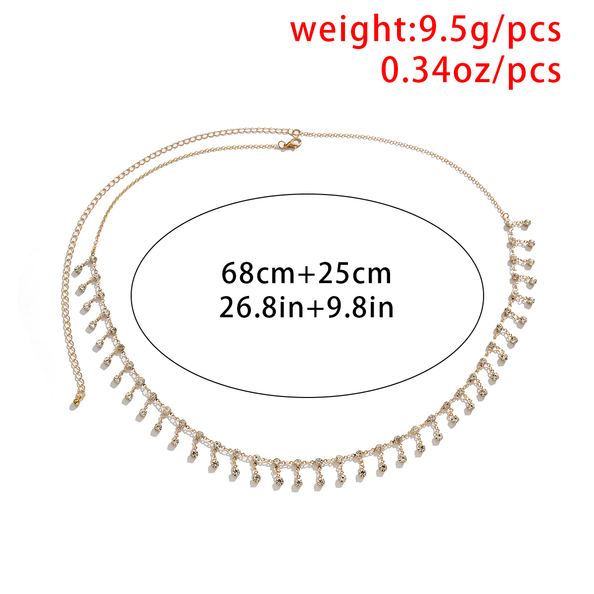 Sexy Tassel Waist Chain Belt Z - Body Jewelry Online review and price