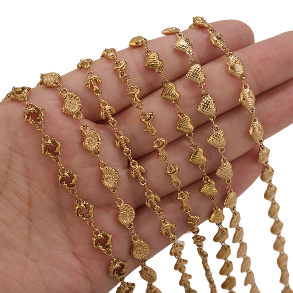 1M PVD Gold Stainless Steel He - Body Chain Jewelry review and price