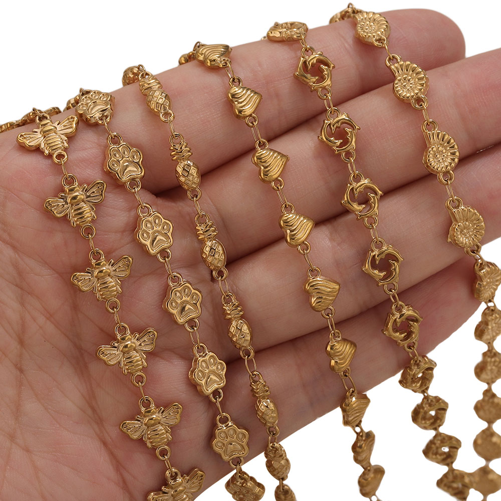 1M PVD Gold Stainless Steel He - Body Chain Jewelry review and price