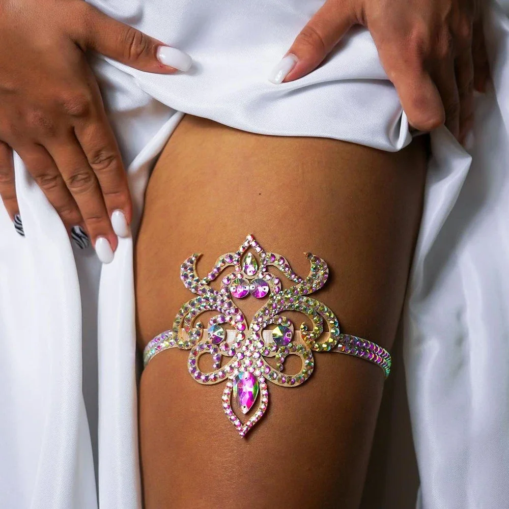 Elegant Boho Hollow Thigh Chai - Body Jewelry Thigh Chain review and price