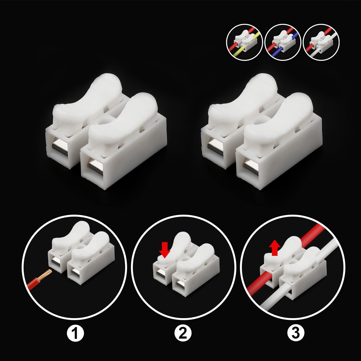 50pcs Push Quick Wire Cable CH - Threadless Push Pin review and price