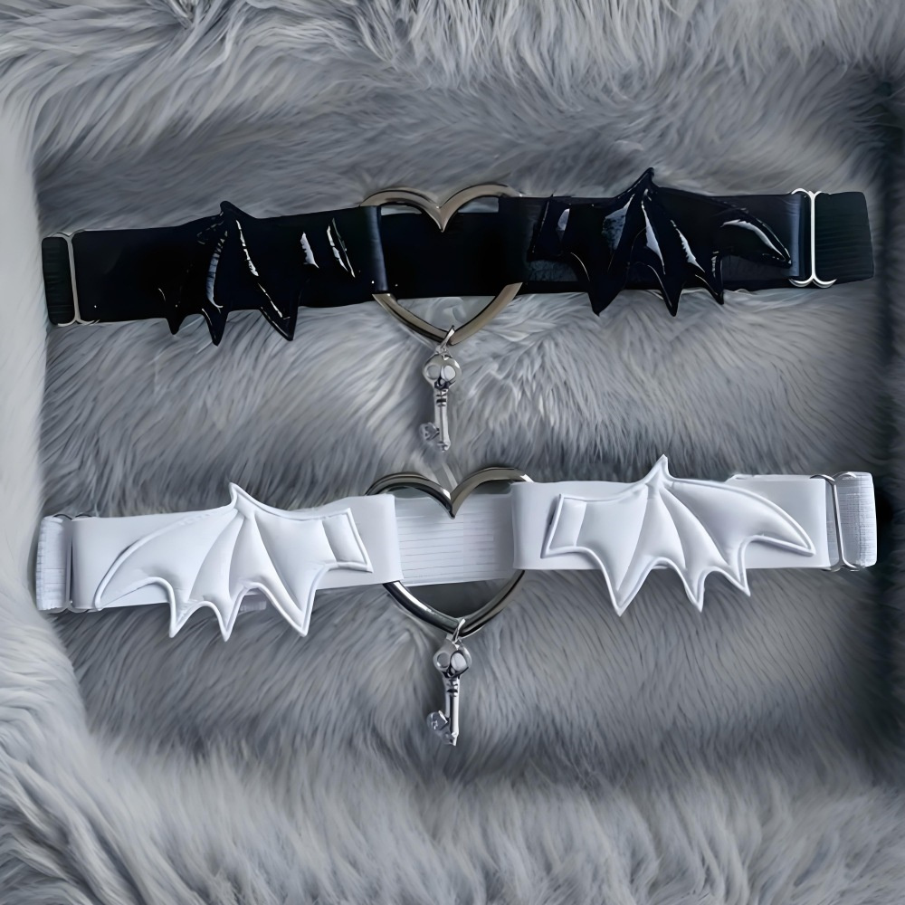 Gothic Harajuku Black Heart Wi - Body Jewelry Thigh Chain review and price