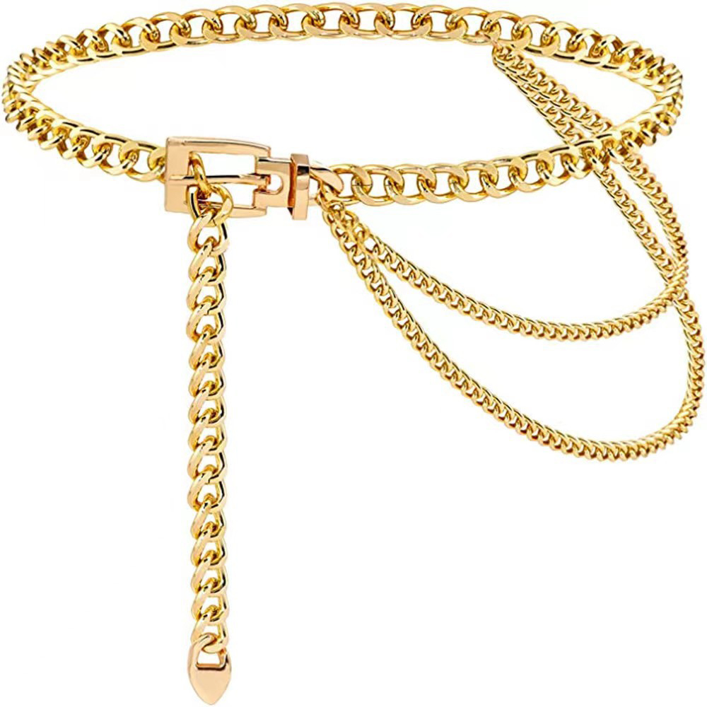 Punk Waist Chain Metal Belt La - Body Jewelry Waist Chains review and price